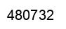 Number 480732 black image