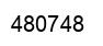 Número 480748 imagen negro