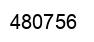 Number 480756 black image
