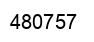 Número 480757 imagen negro