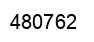 Number 480762 black image