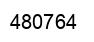 Number 480764 black image
