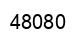 Número 48080 imagen negro
