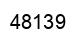 Number 48139 black image