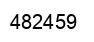 Número 482459 imagen negro
