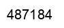 Número 487184 imagen negro