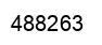Number 488263 black image