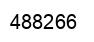Number 488266 black image