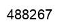 Number 488267 black image