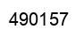 Number 490157 black image