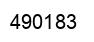 Number 490183 black image