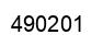 Número 490201 imagen negro