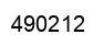Número 490212 imagen negro