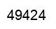 Número 49424 imagen negro