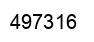Number 497316 black image