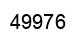 Número 49976 imagen negro
