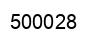 Número 500028 imagen negro