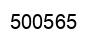 Number 500565 black image