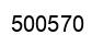 Number 500570 black image