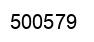 Number 500579 black image