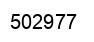 Número 502977 imagen negro