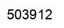 Number 503912 black image