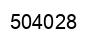 Número 504028 imagen negro