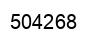 Número 504268 imagen negro