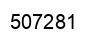 Number 507281 black image