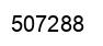 Number 507288 black image
