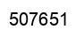 Number 507651 black image
