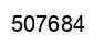 Number 507684 black image