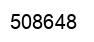 Number 508648 black image