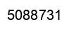 Number 5088731 black image