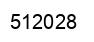 Number 512028 black image