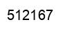 Number 512167 black image