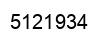 Number 5121934 black image