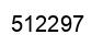 Number 512297 black image