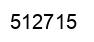 Number 512715 black image
