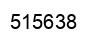 Número 515638 imagen negro