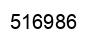 Número 516986 imagen negro