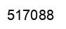 Number 517088 black image