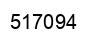 Number 517094 black image