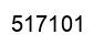 Number 517101 black image