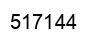 Number 517144 black image