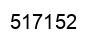 Number 517152 black image