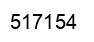 Number 517154 black image