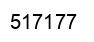 Number 517177 black image
