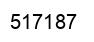 Number 517187 black image