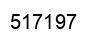 Number 517197 black image